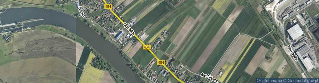 Zdjęcie satelitarne Łąkowa ul.